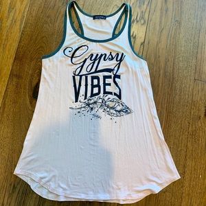 “Gypsy Vibes” racerback top!
